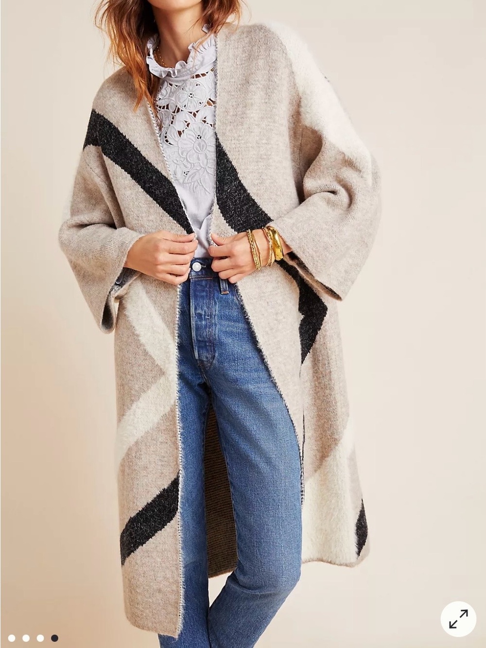 Anthropologie Akemi and Kin Antonia Sweater Coat